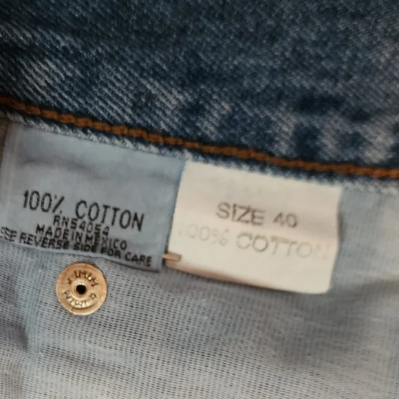 Vintage Bugle Boy Blue Jean Shorts for Men - Picture 3 of 6